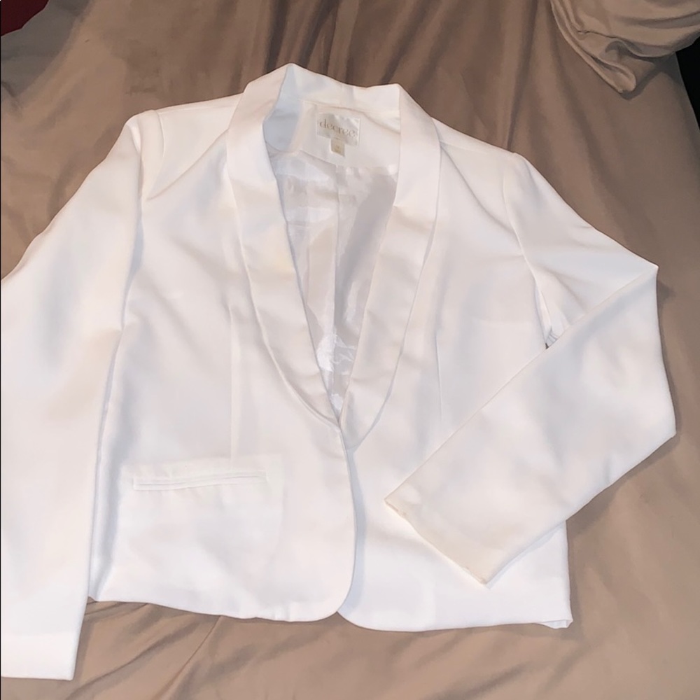 White Business Blazer